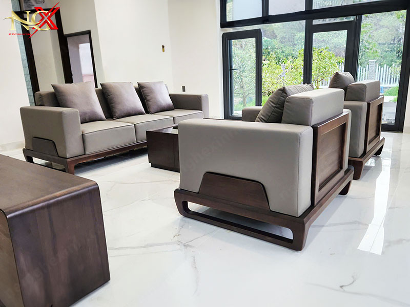 Nội thất sofa gỗ sang trọng hiện đại