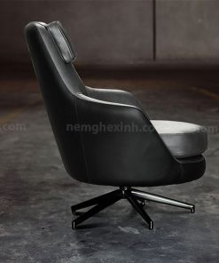 Ghế ARMCHAIR da 2 màu chân xoay AMC016 chân xoay kim loại tiện dụng