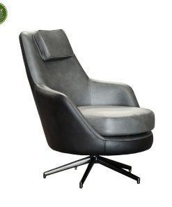 Ghế ARMCHAIR da 2 màu chân xoay AMC016 do Nệm Ghế Xinh sản xuất