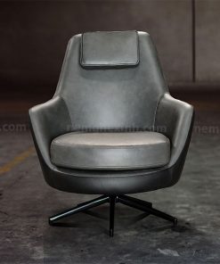 Ghế ARMCHAIR da 2 màu chân xoay AMC016 kích thước rộng rãi