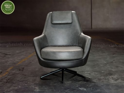 Ghế ARMCHAIR da 2 màu chân xoay AMC016 kích thước rộng rãi