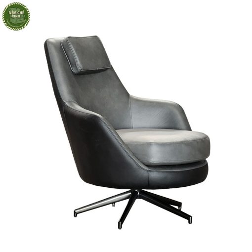 Ghế ARMCHAIR da 2 màu chân xoay AMC016 do Nệm Ghế Xinh sản xuất