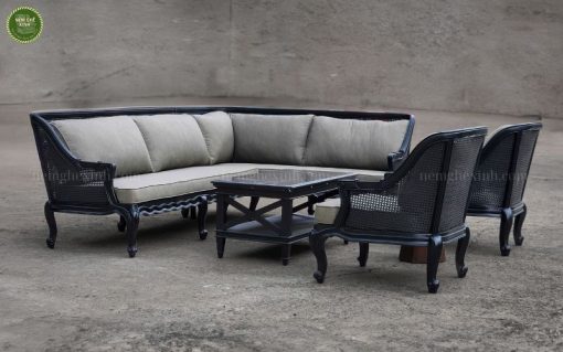 Set Sofa tân cổ điển SFS01 phù hợp với mọi không gian