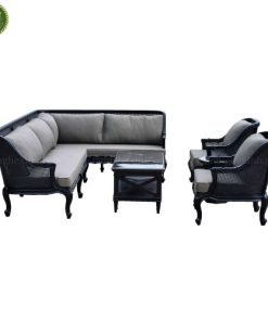 Set Sofa tân cổ điển SFS01 do Nệm Ghế Xinh sản xuất