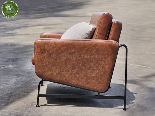 Ghế ArmChair Da Bò Nhập Khẩu AMC018 3