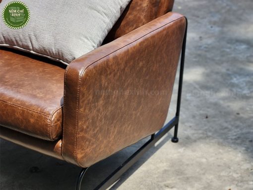 Ghế ArmChair Da Bò Nhập Khẩu AMC018 5