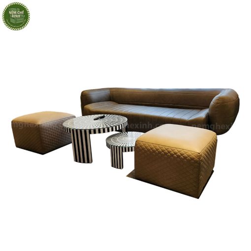 Sofa da bò SFD01 do Nệm Ghế Xinh sản xuất