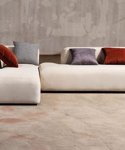 Sofa kem chữ L SFS03 thiết kế êm ái